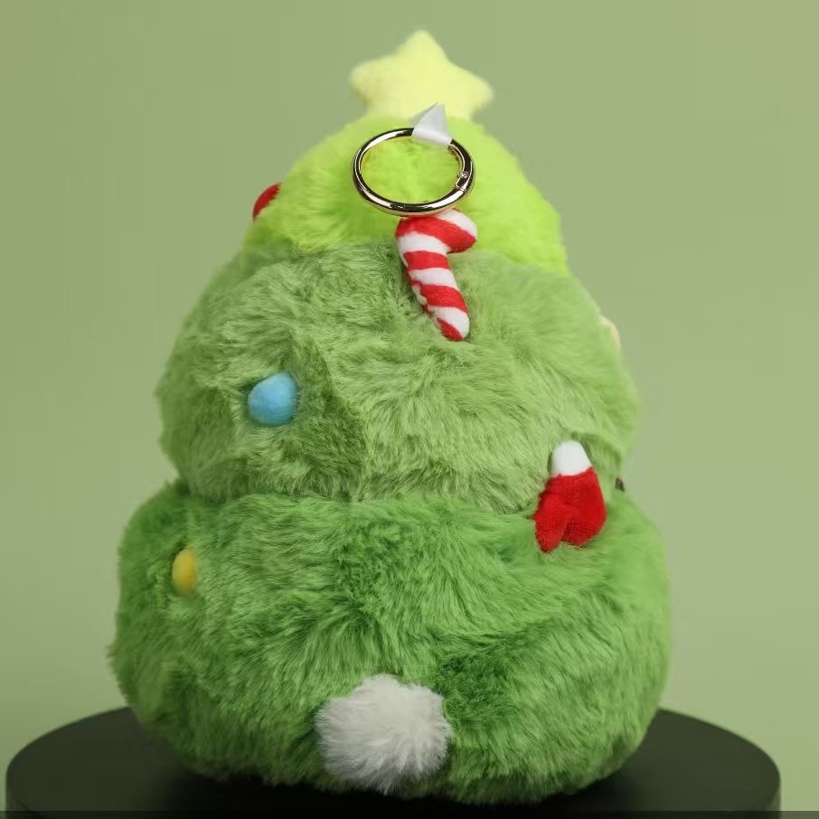 1038. Mr.PA Christmas Tree 150% Plush PendantHanging Card