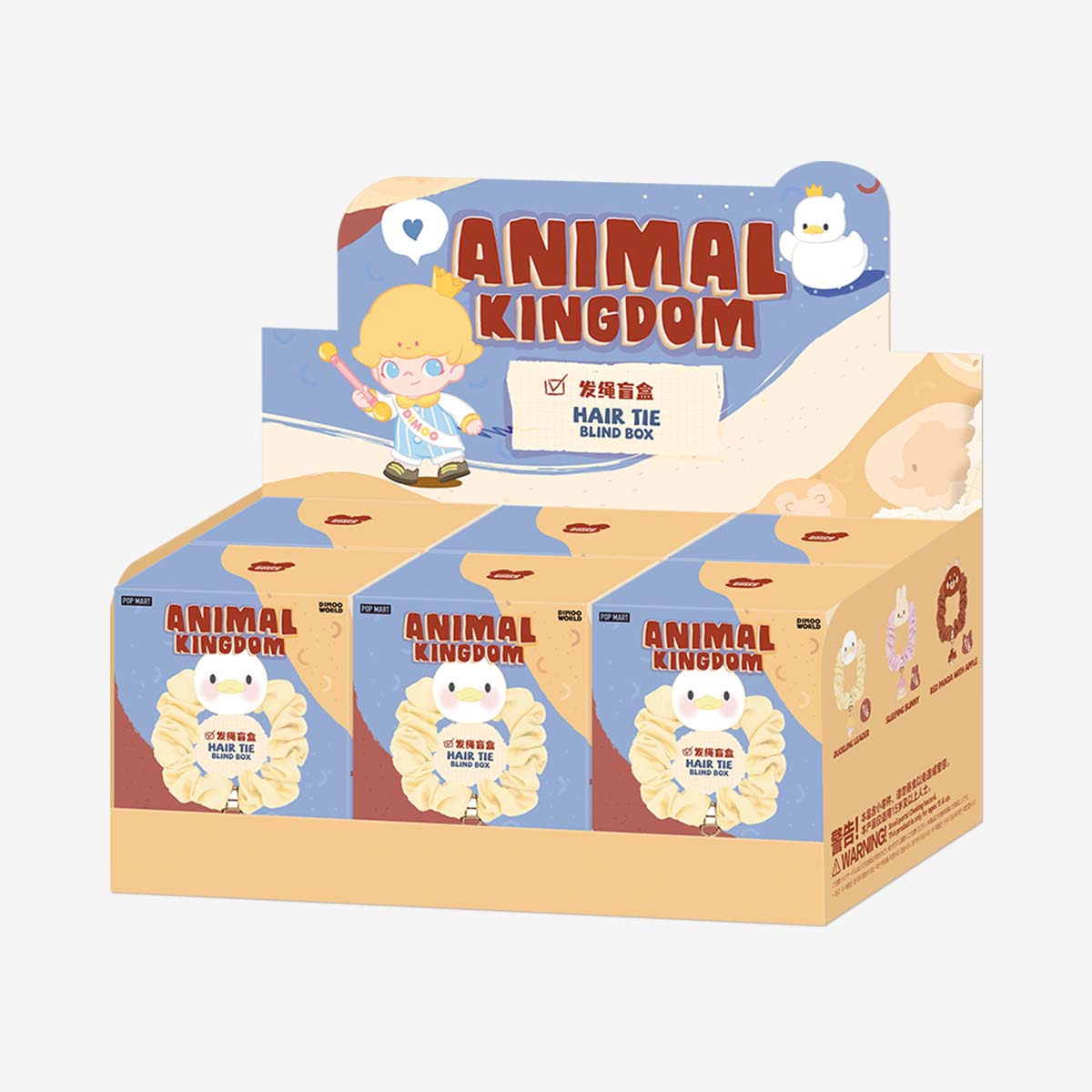 290. DIMOO Animal Kingdom Series-Hair Tie Blind Box