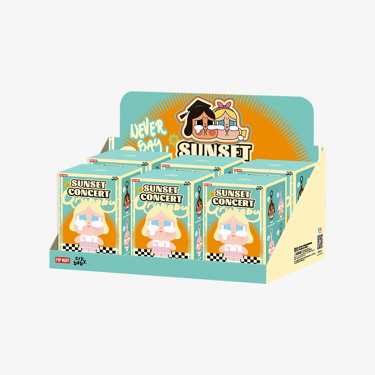 145. CRYBABY Sunset Concert Series-Plush Pendant Blind Box