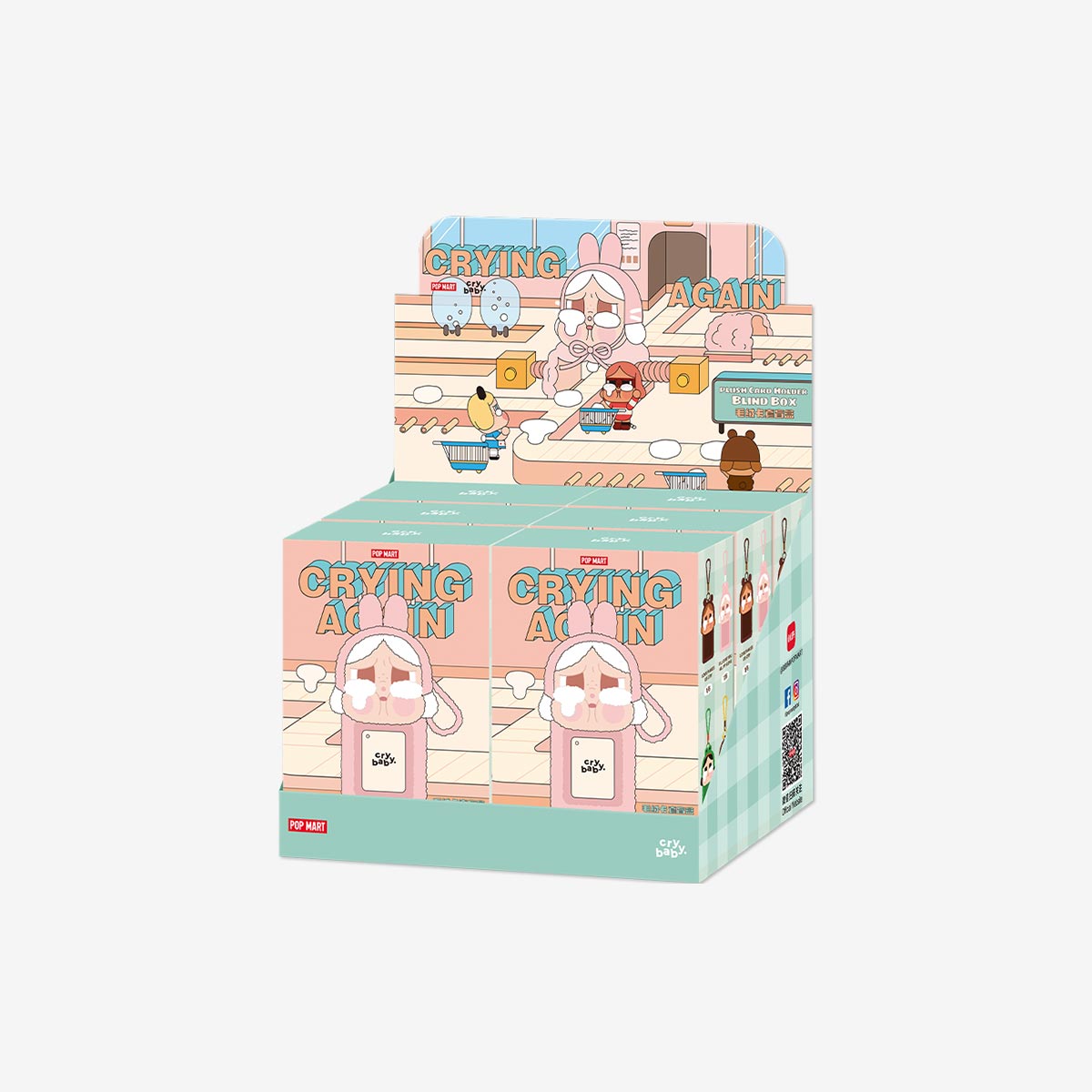 998. CRYBABY Crying Again Series-Card Holder Blind Box