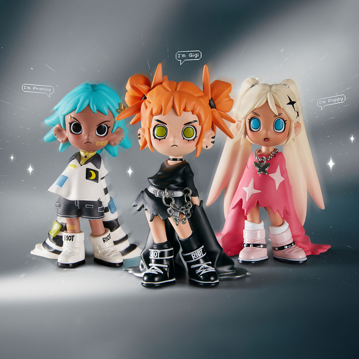 206. Lil Peach Riot:Loading! Series Figures