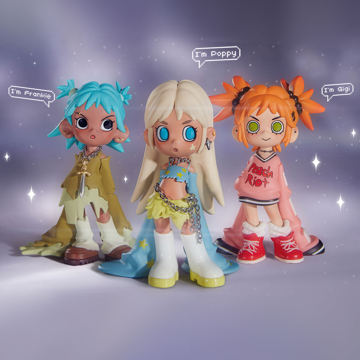 206. Lil Peach Riot:Loading! Series Figures