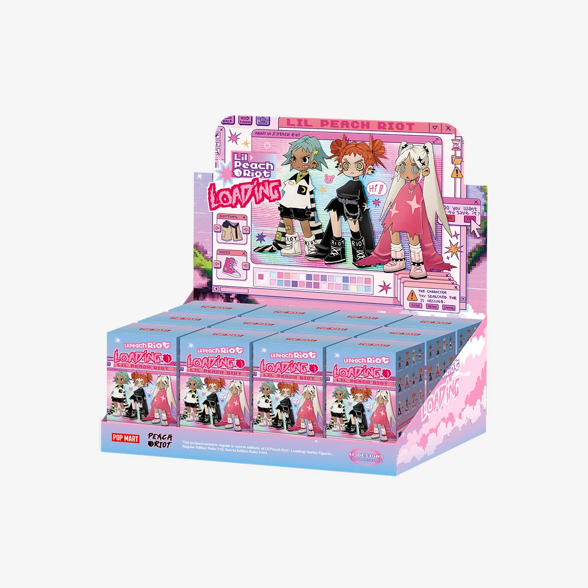 206. Lil Peach Riot:Loading! Series Figures