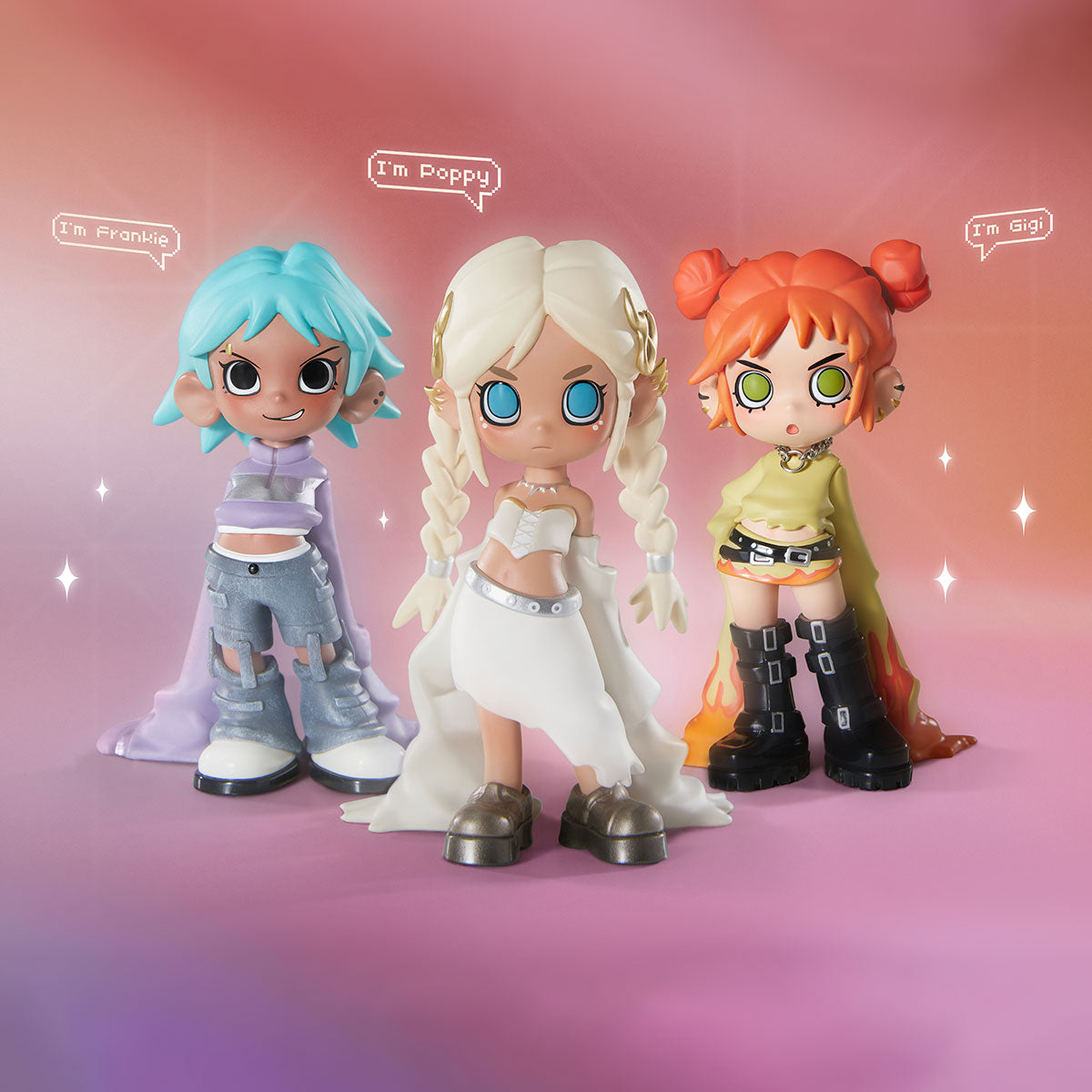 206. Lil Peach Riot:Loading! Series Figures