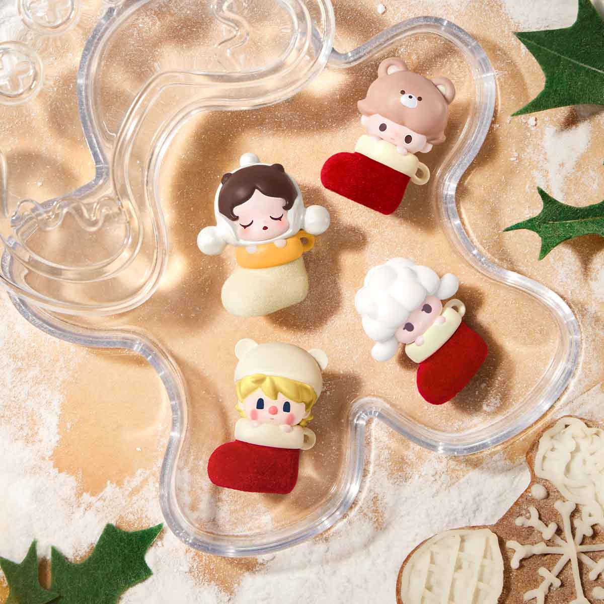 221. POP BEAN Christmas Sock Series Box Set