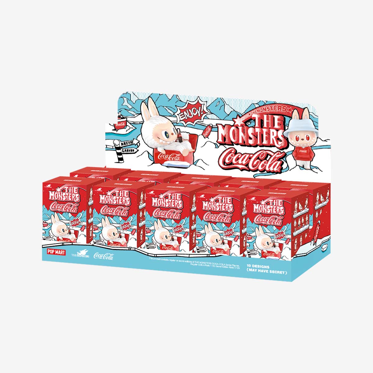 248. THE MONSTERS COCA-COLA Series Figures Blind Box