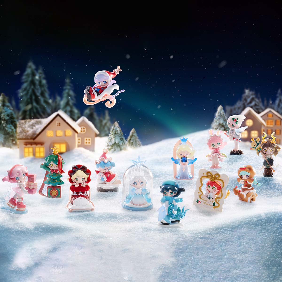 258. AZURA Warm Christmas Series Figures