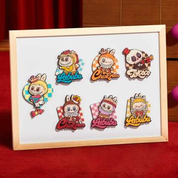 382. THE MONSTERS Let's Checkmate Series-Fridge Magnet Blind Box