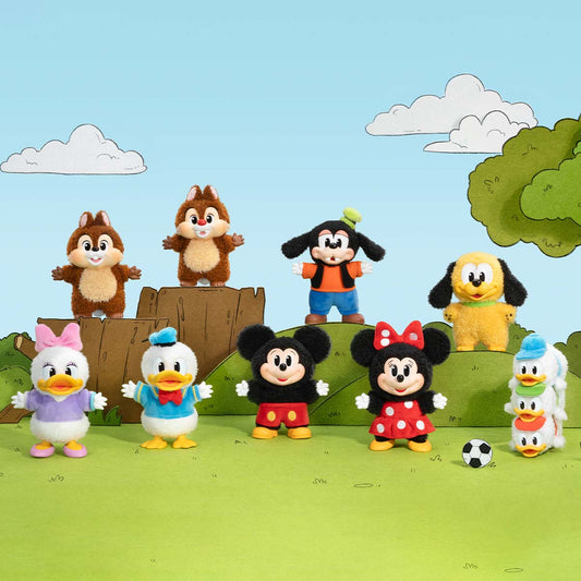 988. MK Family Cute Together Keychain Series Figures Blind Box