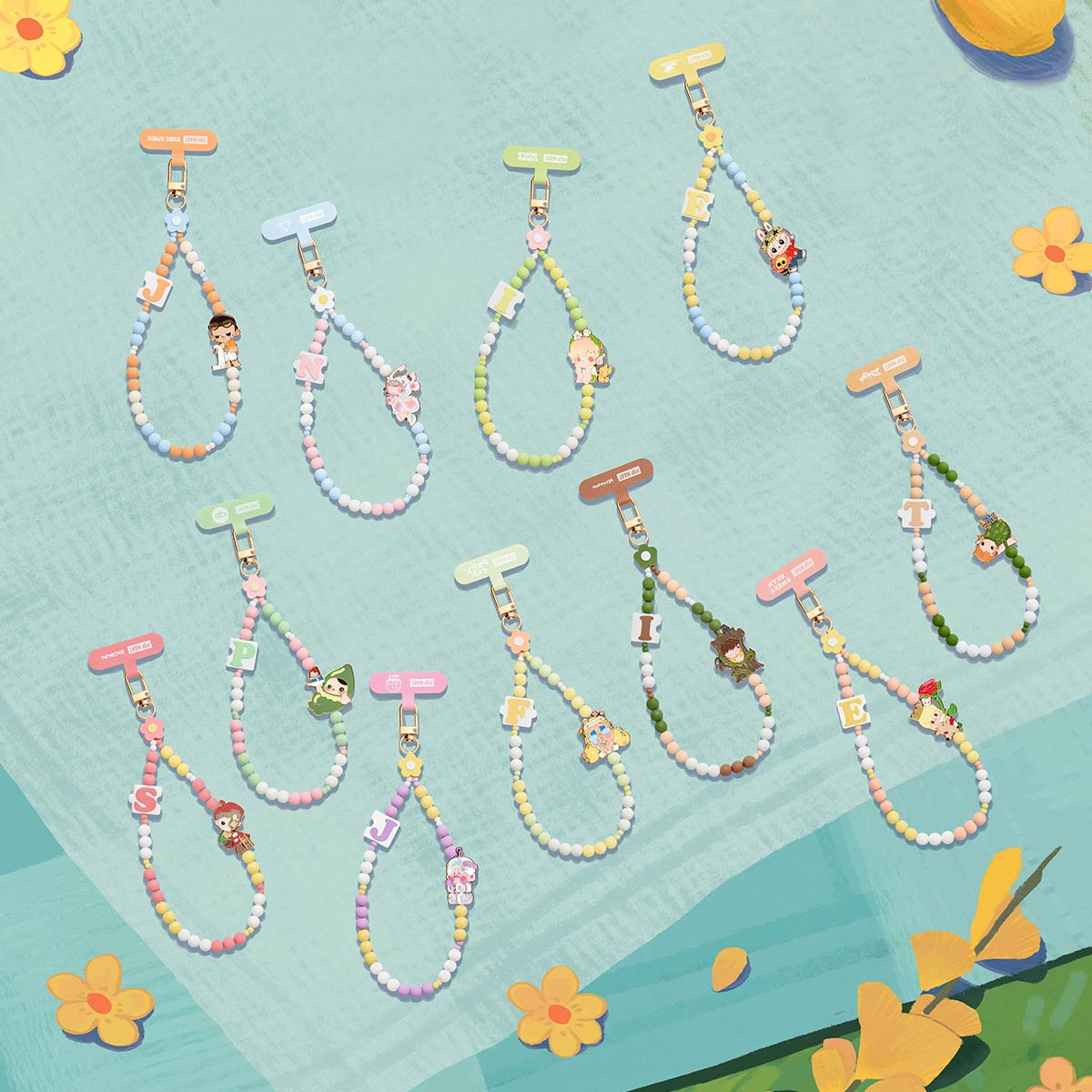 586. Hand in Hand Series-Phone Charm Blind Box