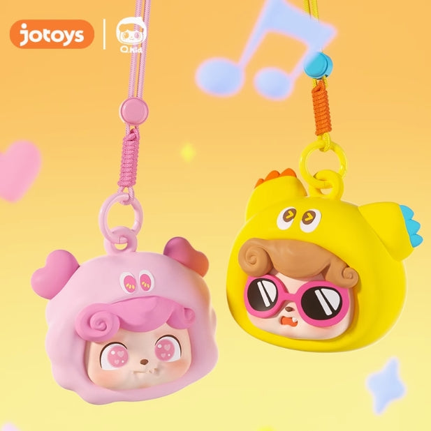 574. Q.Kid Emotional Monsters Series Earphone Bag Blind Box