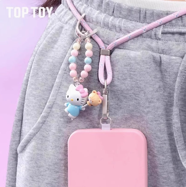 576. Sanrio Float Around the Globe Series Phone Charm Lanyard