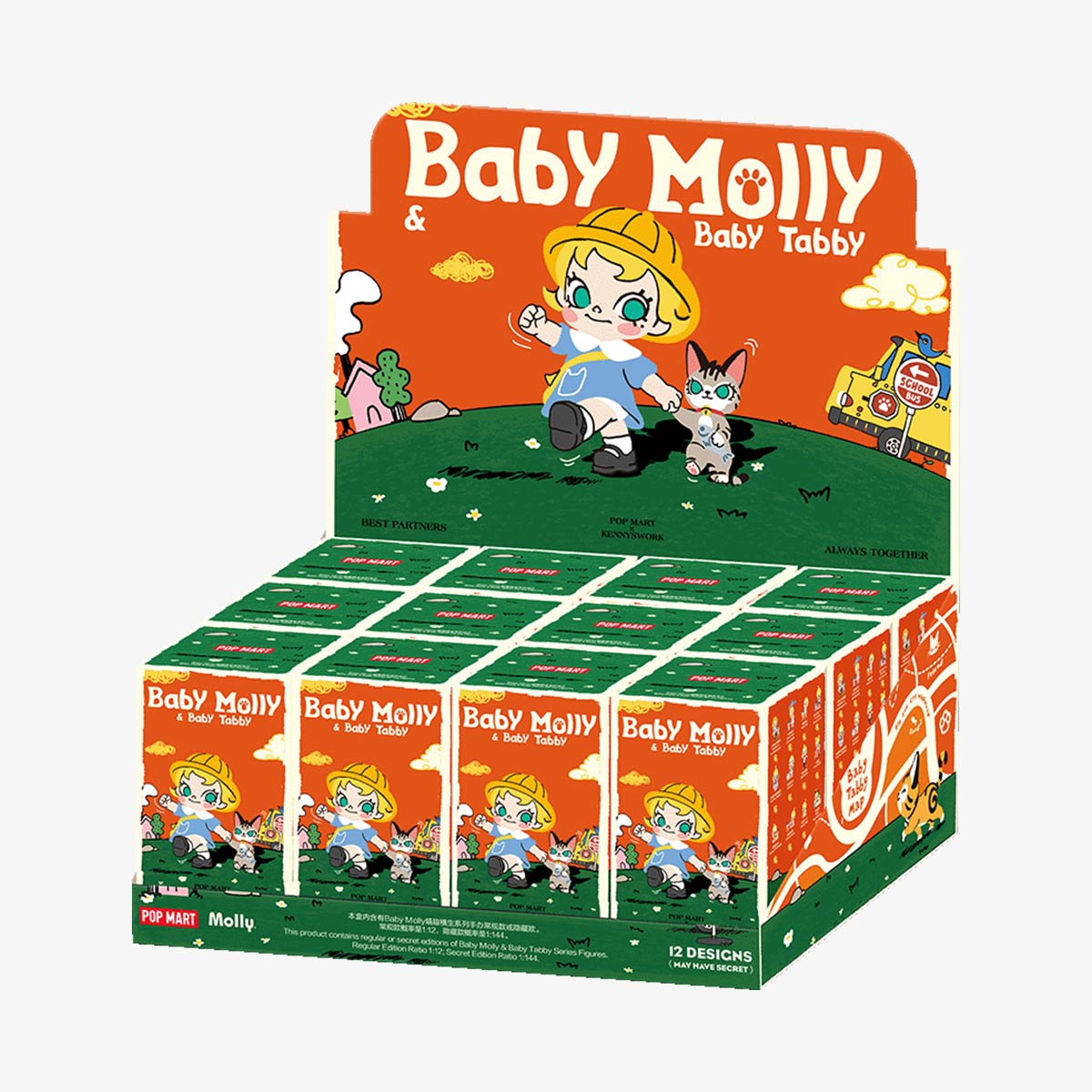 601. Baby Molly & Baby Tabby Series Figures