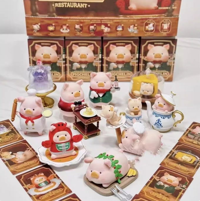 635. Lulu The Piggy Restaurant Series Blind Box