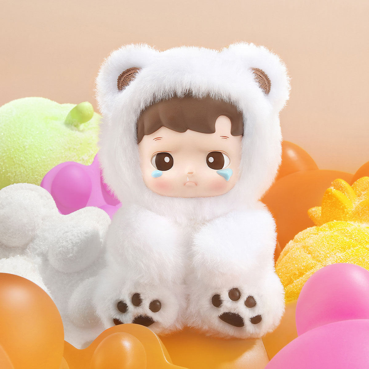 660. HACIPUPU Gummy Bear Series-Vinyl Plush Pendant Blind Box