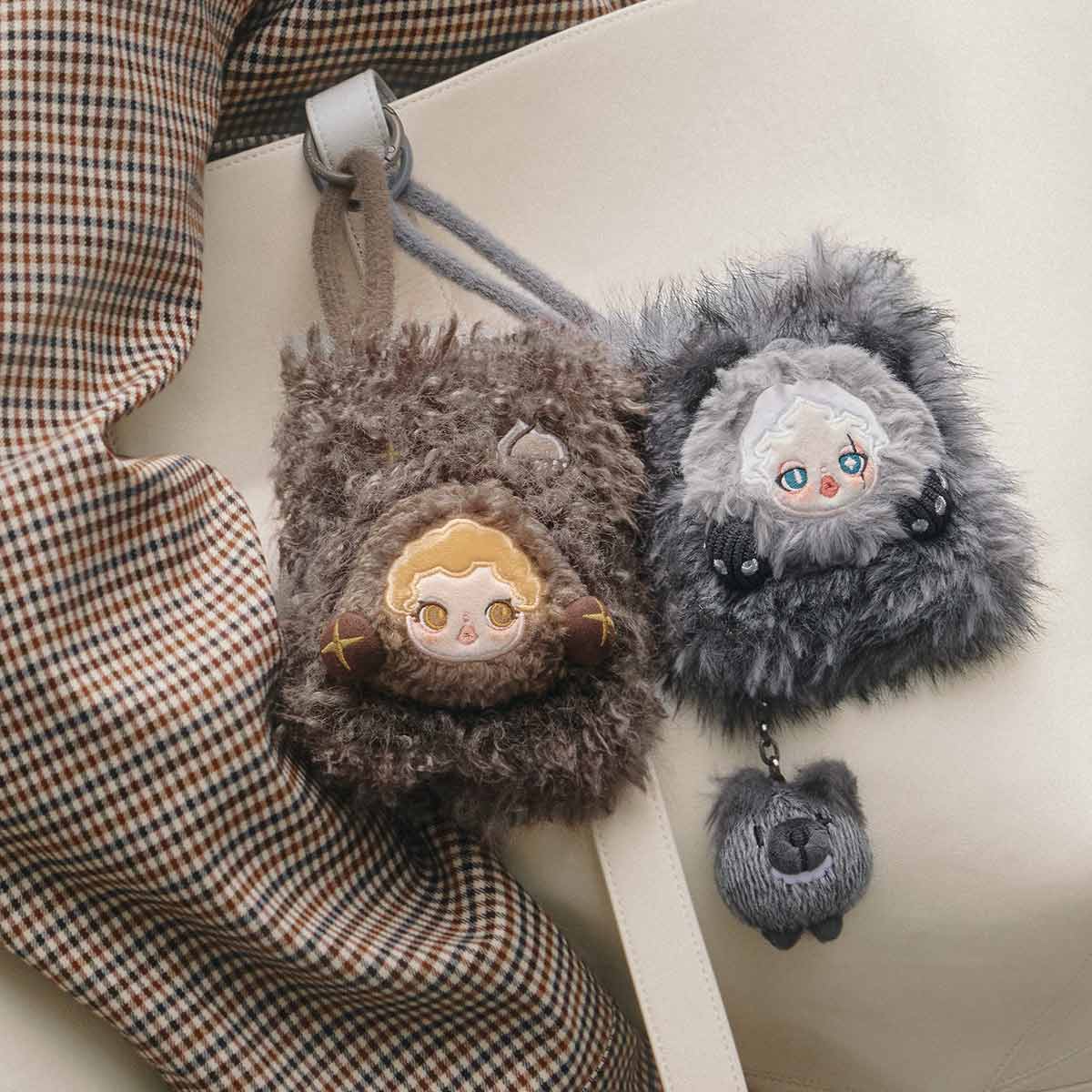 878. SKULLPANDA You Found Me!Series Plush Mini Bag