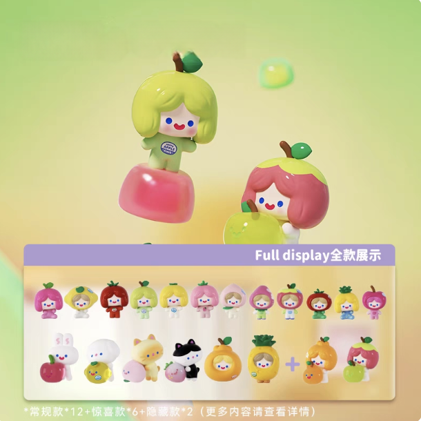 863. RiCO-CELL Happy Friends With Me Series UliUli Blind Box