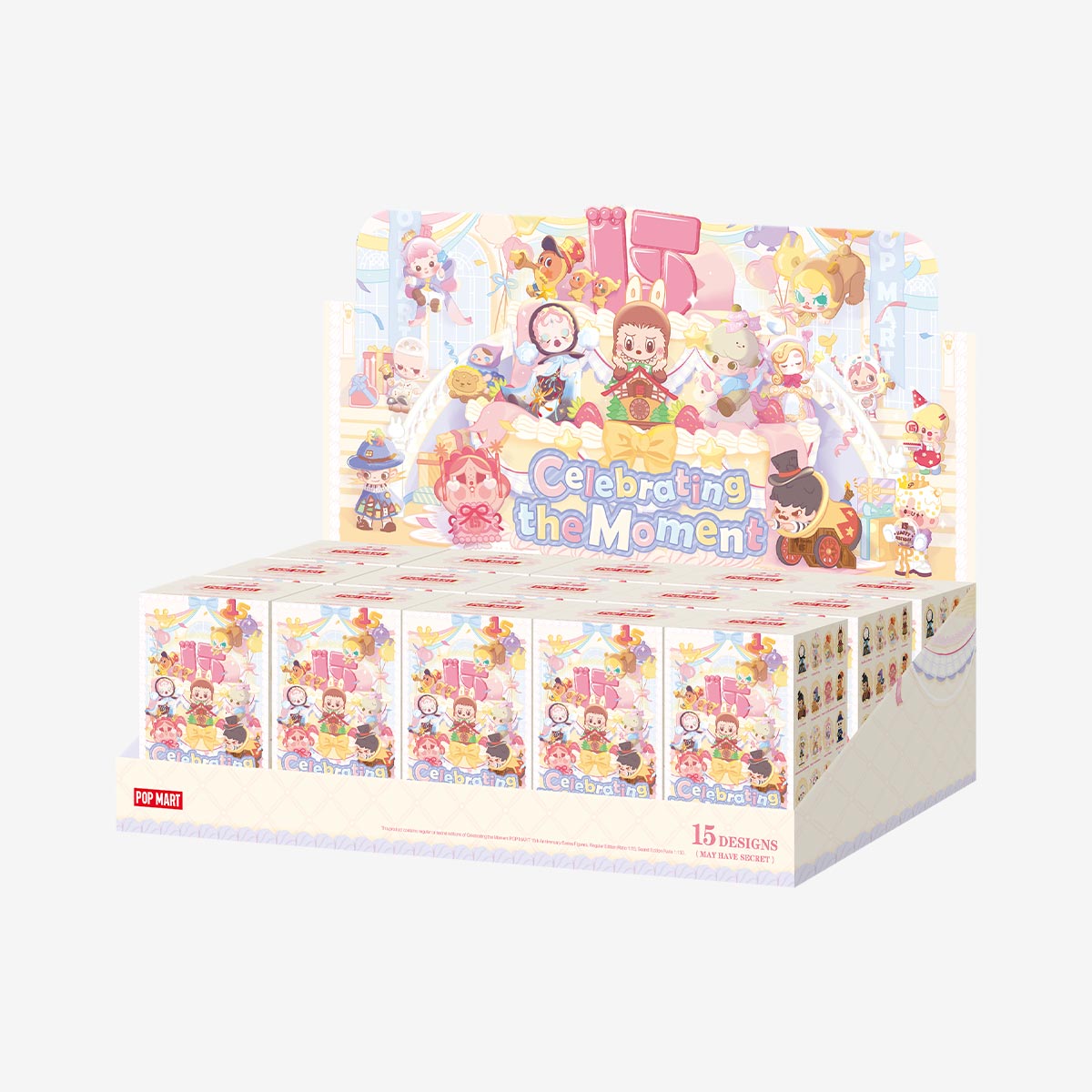 999. Celebrating the Moment POP MART 15th Anniversary Series Figures