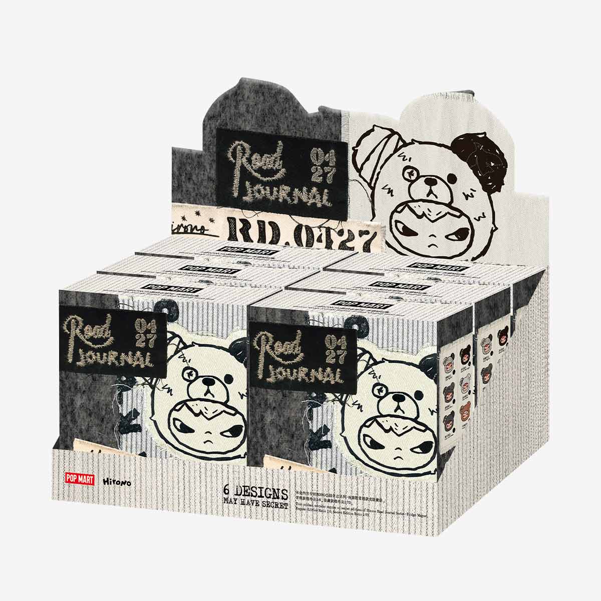 1187. Hirono Road Journal Series-Fridge Magnet Blind Box