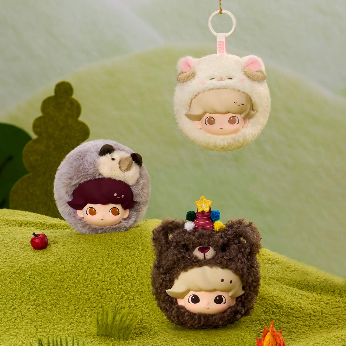 1555. DIMOO The Secret Theatre Club Series - Earphone Case Blind Box