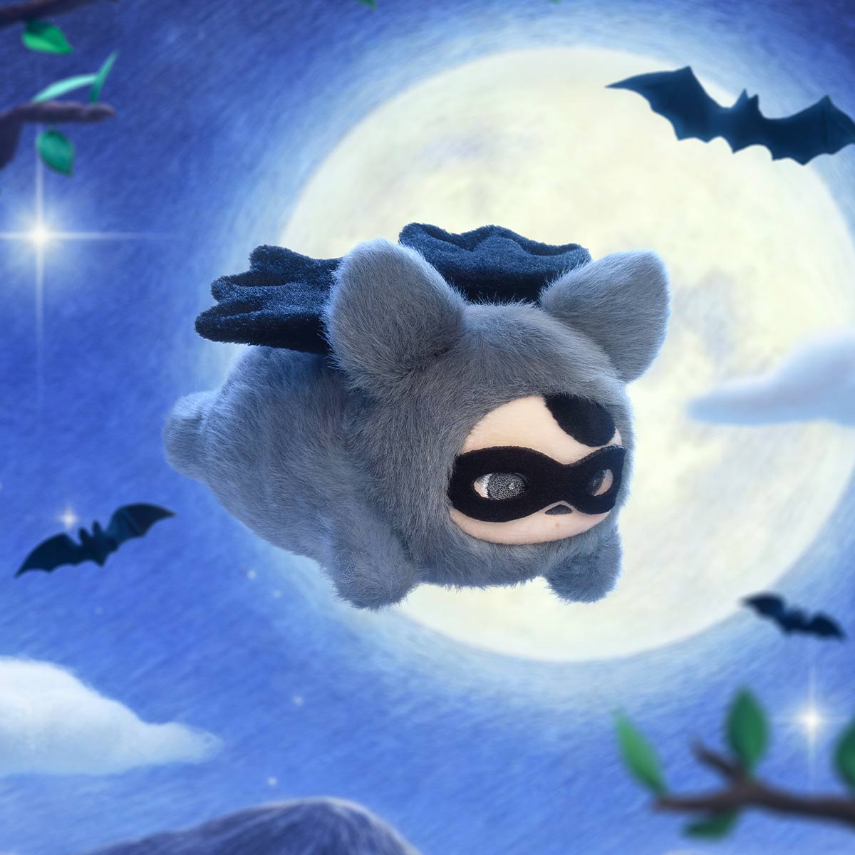 1605. PUCKY FLYING BABIES SERIES - Plush Pendant Blind Box