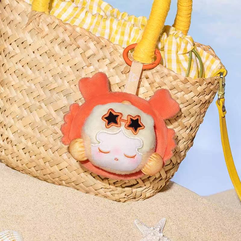 1889. POPBEAN Island Vacation Series Mini Plush Pendant Blind Box