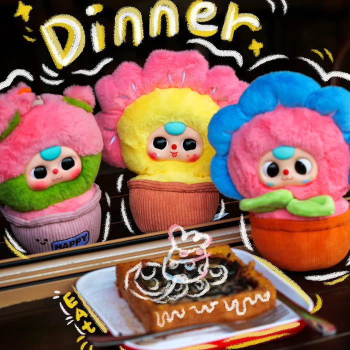 595. Baby Three A Small Flower Series Plush Blind Box