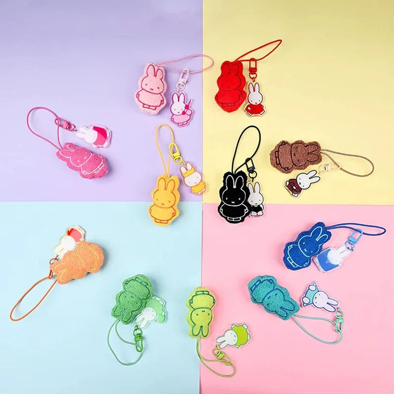 932. MIFFY Mini Plush Acrylic Pendant Series Blind Bag