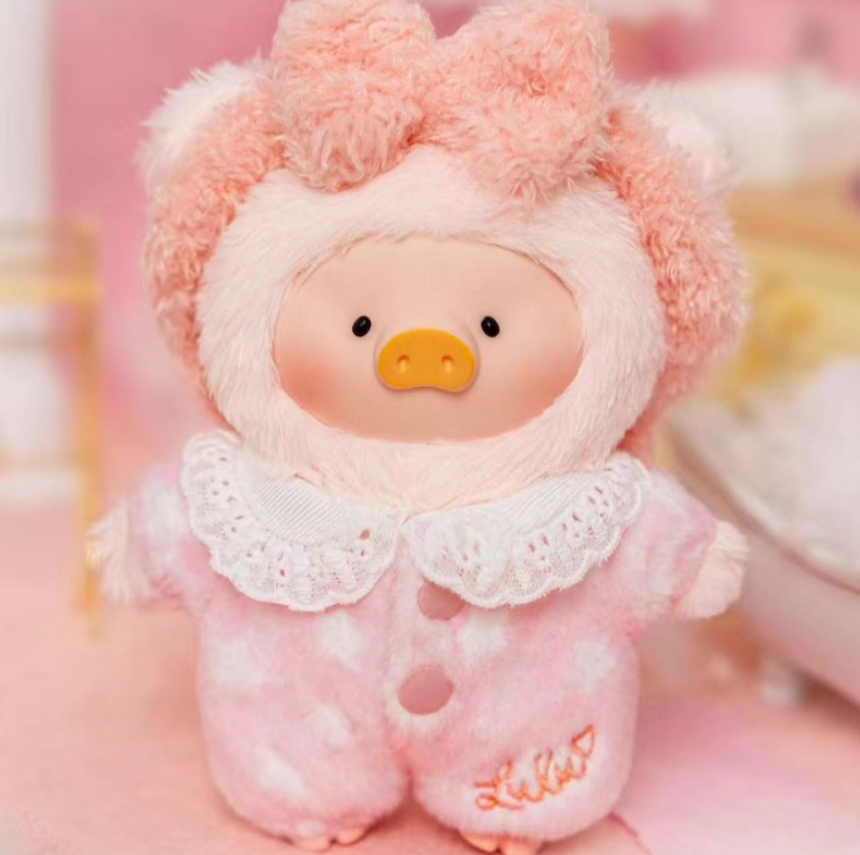 1057. LuLu The Piggy Dreaming Wonderland Series Plush Keychain Blind Box