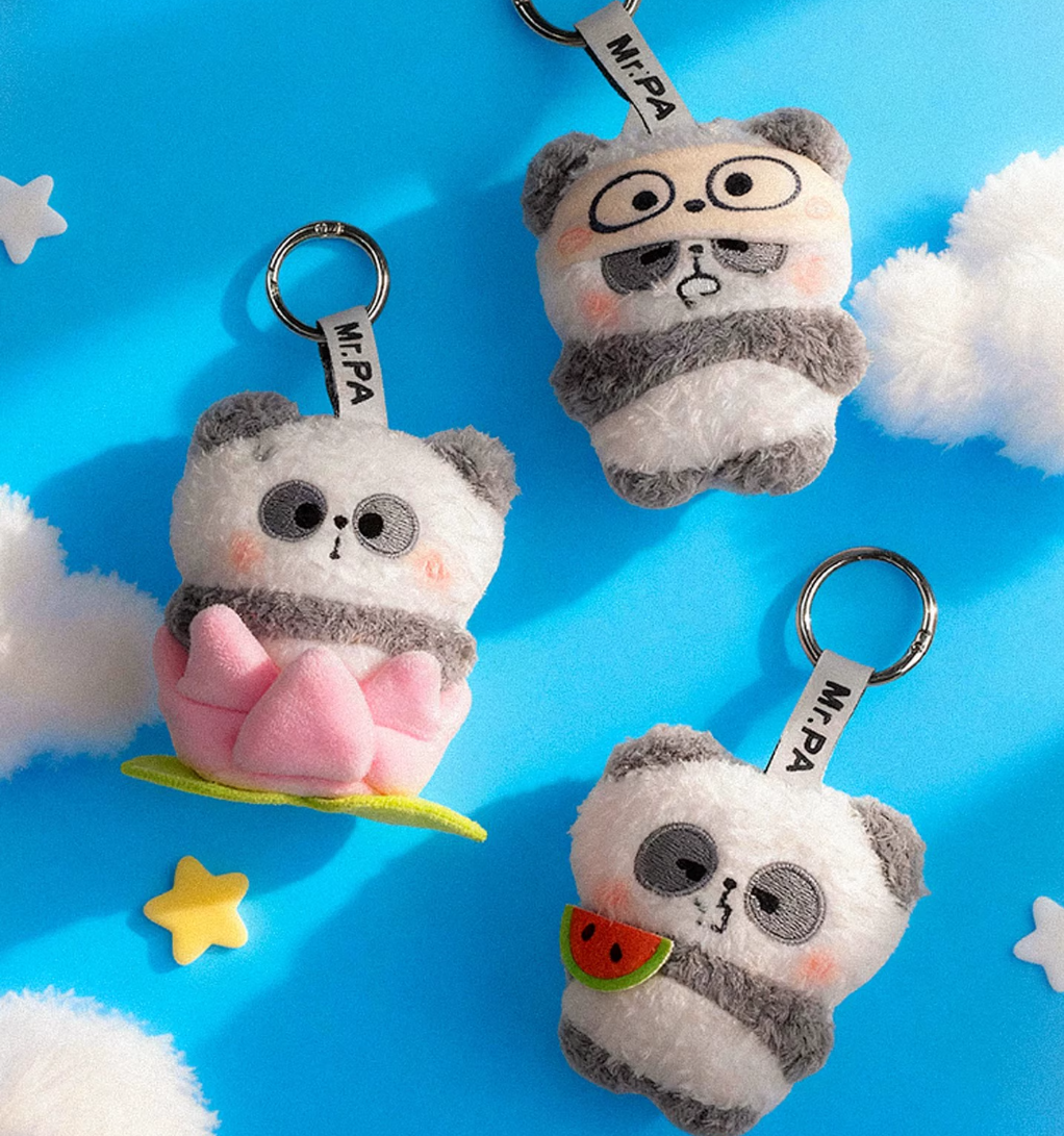 1109. Mr.Pa's Daily Office Grind Series Plush Keychain Blind Box