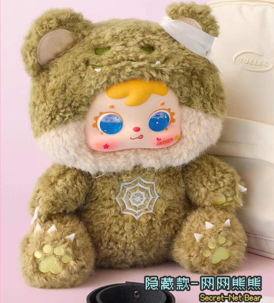 1223. Samuel Bear Critical Hit 400% Series Plush Blind Box