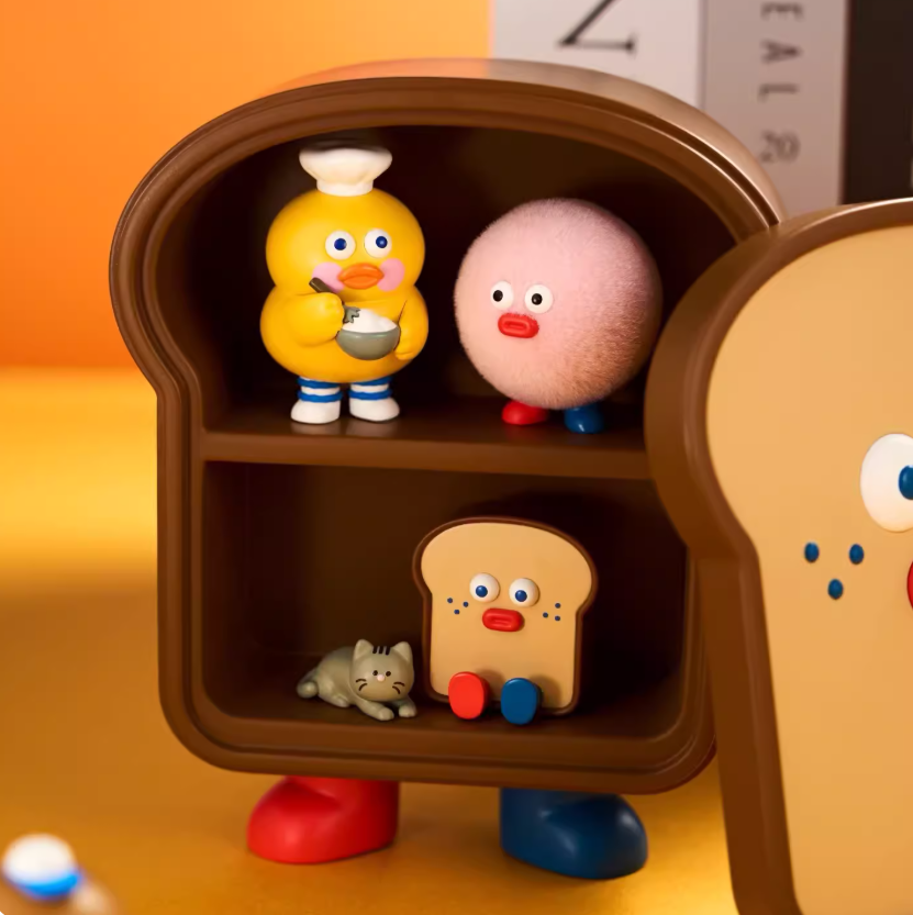 1226. Brunch Brother Stuffed Toast Series Mini Blind Box