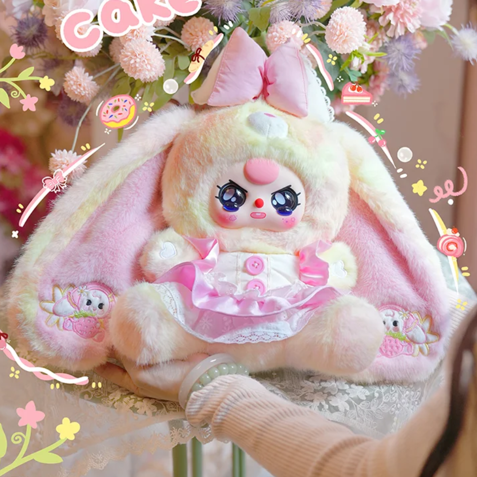 1263. Baby Three Lily Rabbit Town V5 400% Plush Series Blind Box
