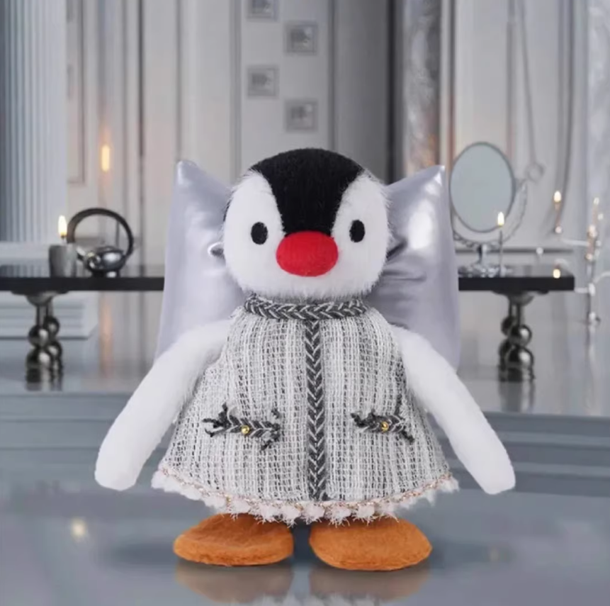 1313. Pingu 45th Anniversary Vintage OOTD Series Plush Blind Box