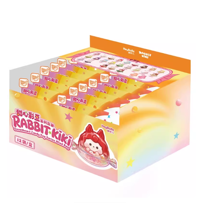 1498. Rabbit KiKi Sweetheart Candy Pop Series Beans Blind Bag
