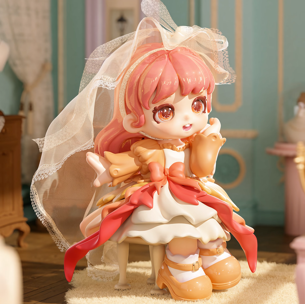 1565. Miana Retro Store Series Figures Blind Box