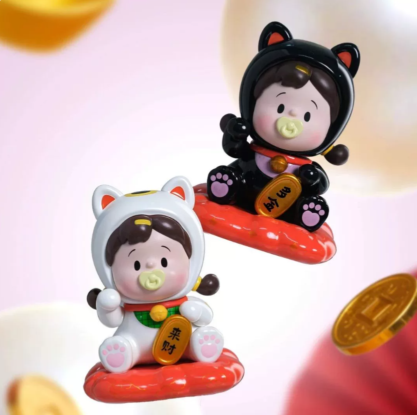 1630. HANAMAKI Lucky Fortune Cat Series Blind Box