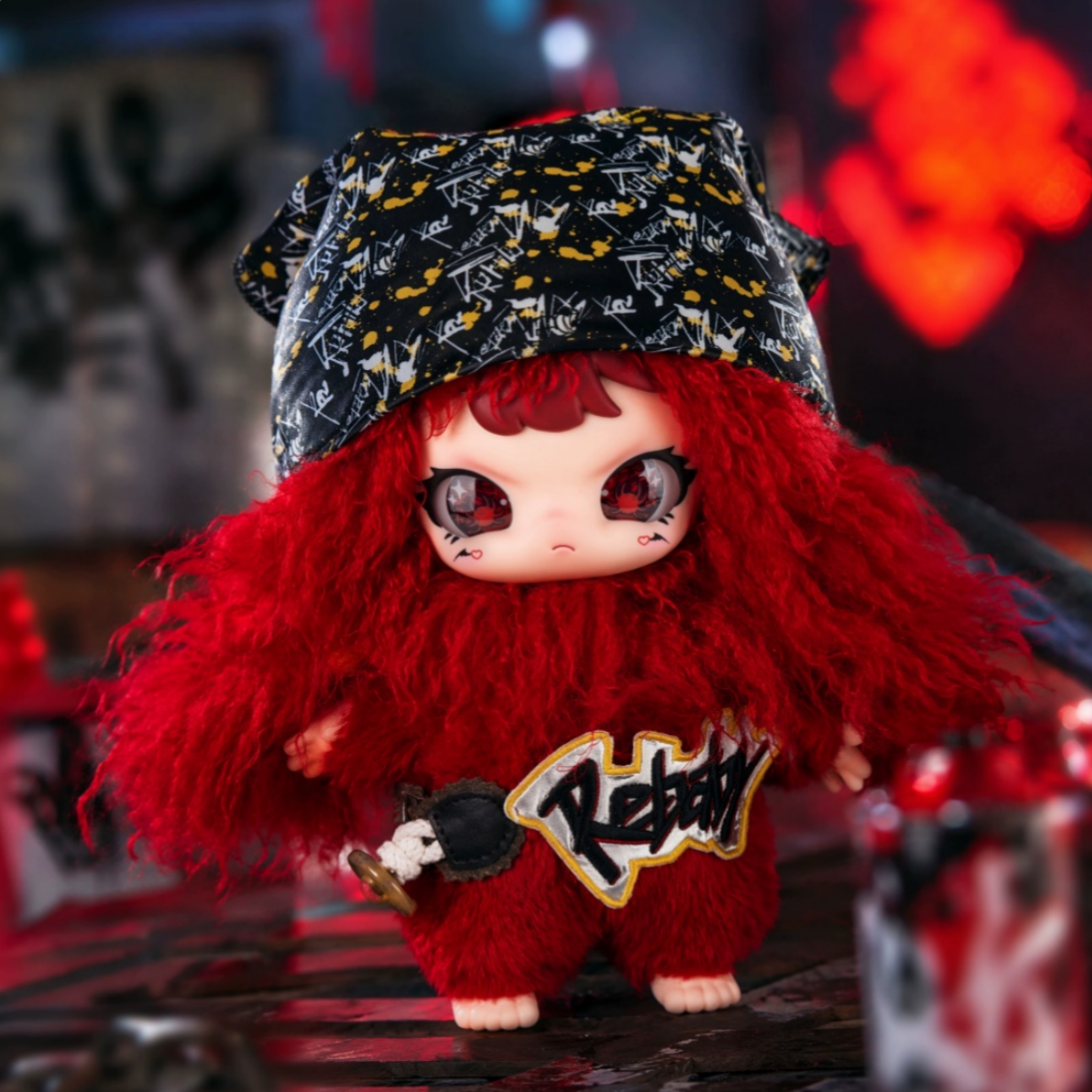 1654. REBABY 400% Teenage Era Plush Series Blind Box