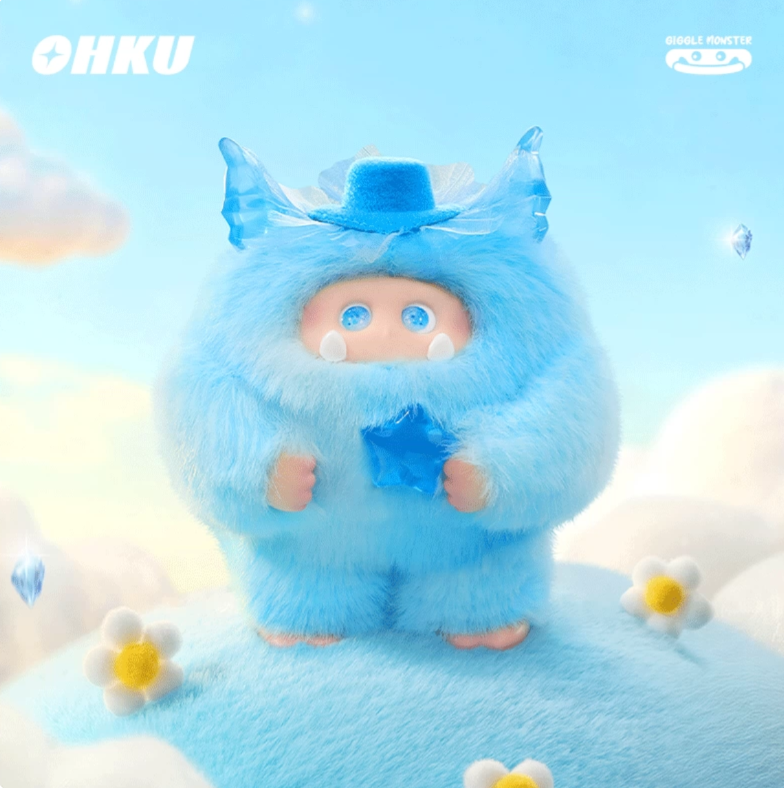 1687. OHKU Cystal Wish Series Plush Blind Box