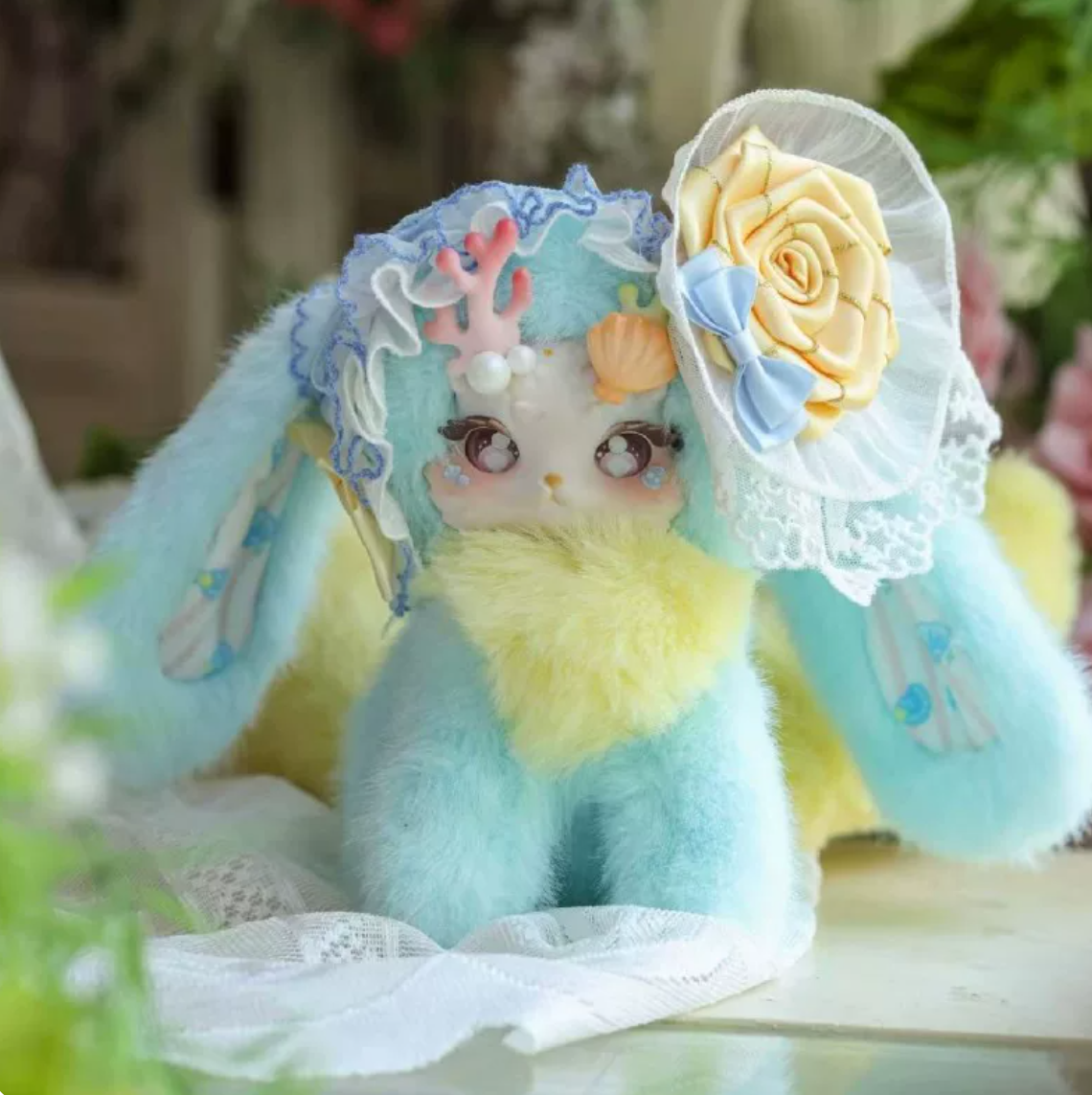 1809. TUTULONG V6 Fluffy Shore Series Plush Blind Box