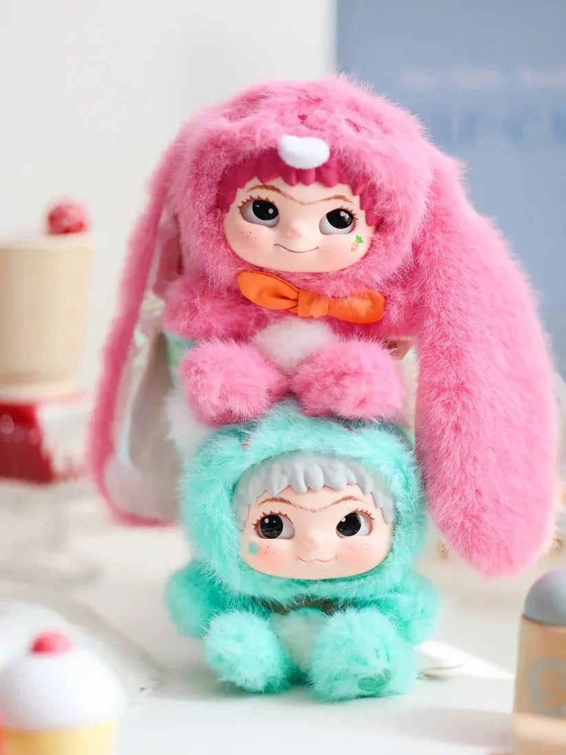596. Wakuku V2 Fox and Bunny Trick or Treat Series Plush Blind box