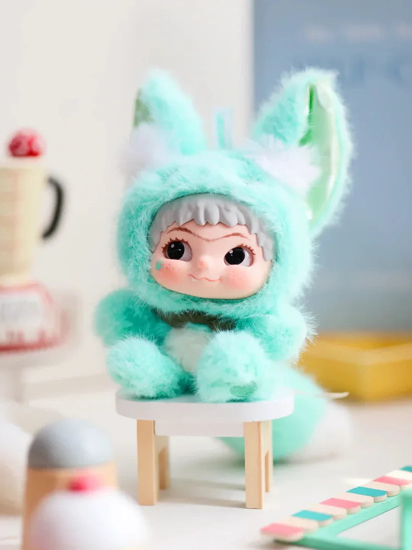 596. Wakuku V2 Fox and Bunny Trick or Treat Series Plush Blind box