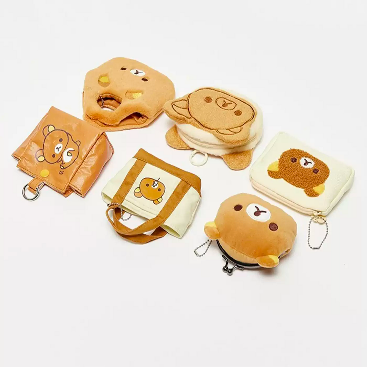 2147. Rilakkuma Coin Purse Series Plush Blind Box