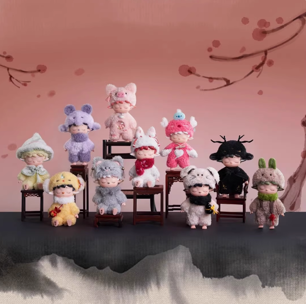 429. Heyone MIMI Sloth Sprite Plush Series Blind Box