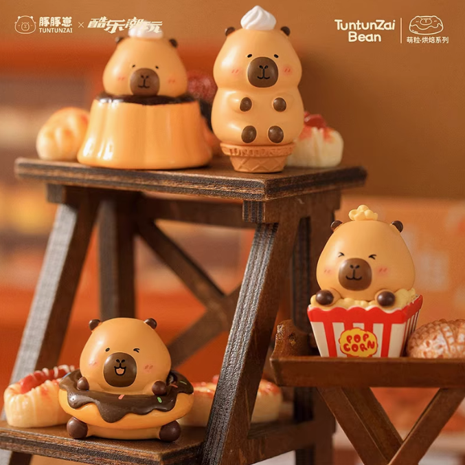 444. Capybara Tuntunzai Bakery Series Beans Blind Bag
