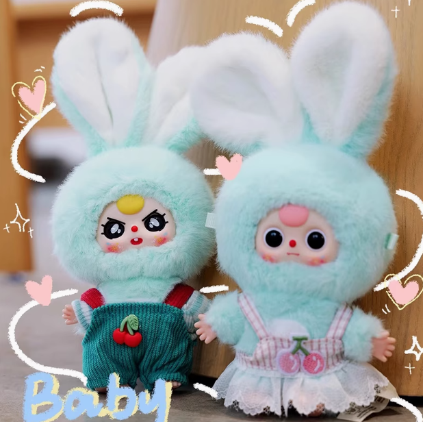608. Baby Three Miniature Bunny Series Plush Blind Box