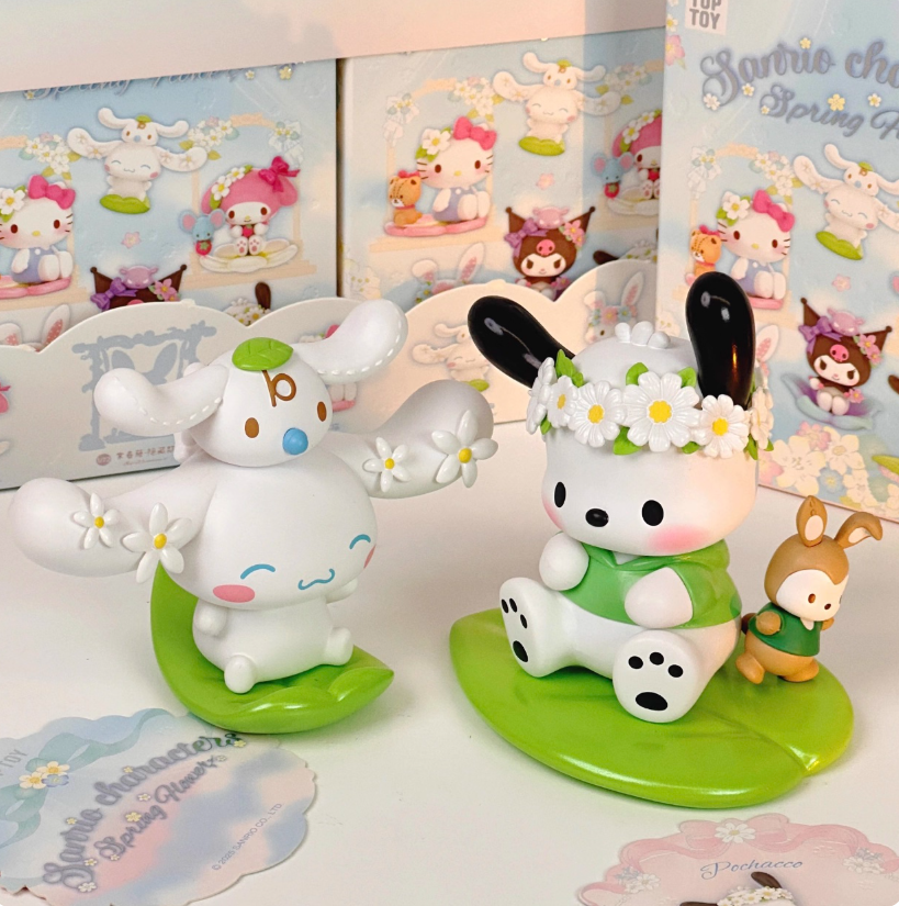 820. Sanrio Characters Spring Flower Series Figures Blind Box