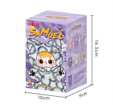 959. Samuel Tyke Three Cat's Cool Moment Series Plush Blind Box