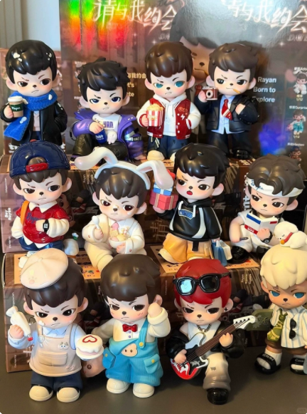 970. Rayan Let's Date Series Figures Blind Box
