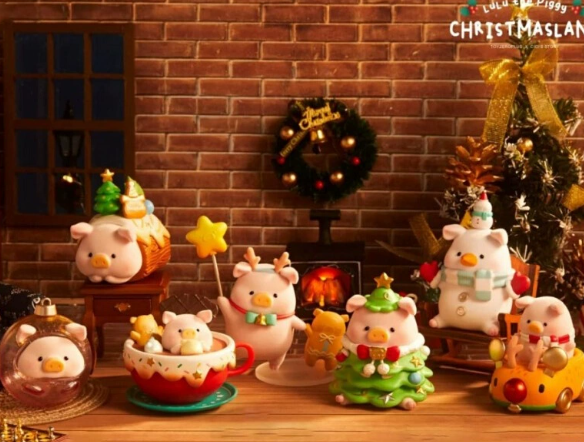 991. LULU THE PIGGY Christmas Land Series Blind Box